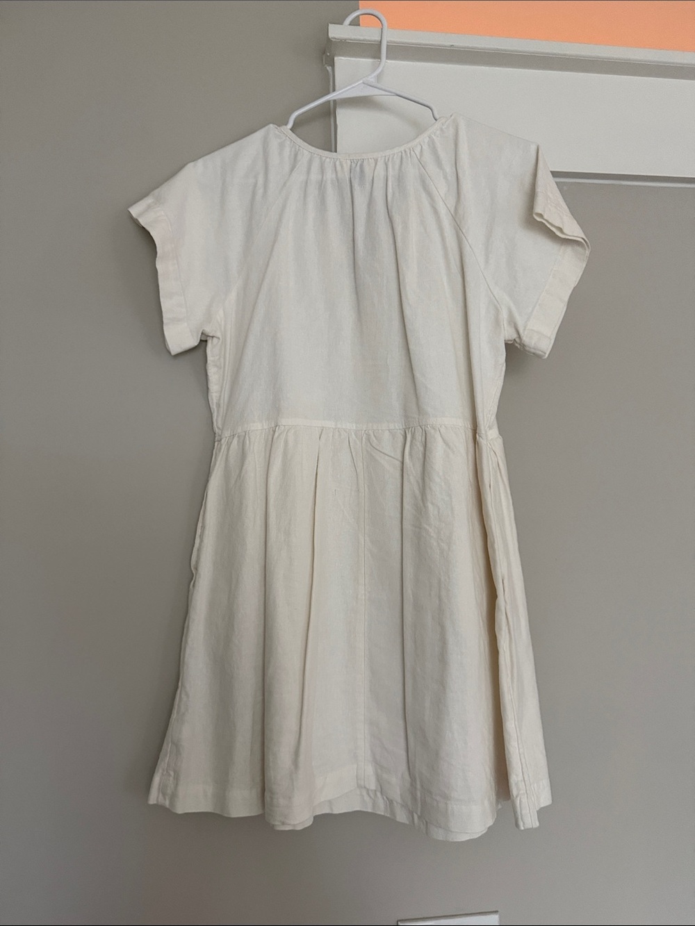 Cream Universal Thread Dress - Picture 2 of 2